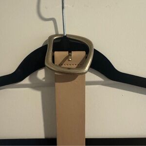 Target Tan and Gold belt